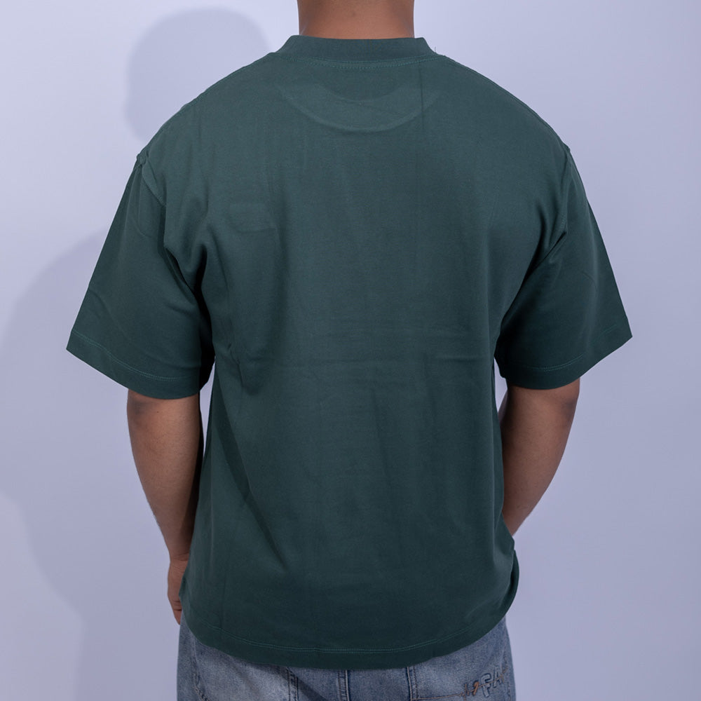Oversized Cotton Embroidered T-Shirt for Men | Giovane Clothing