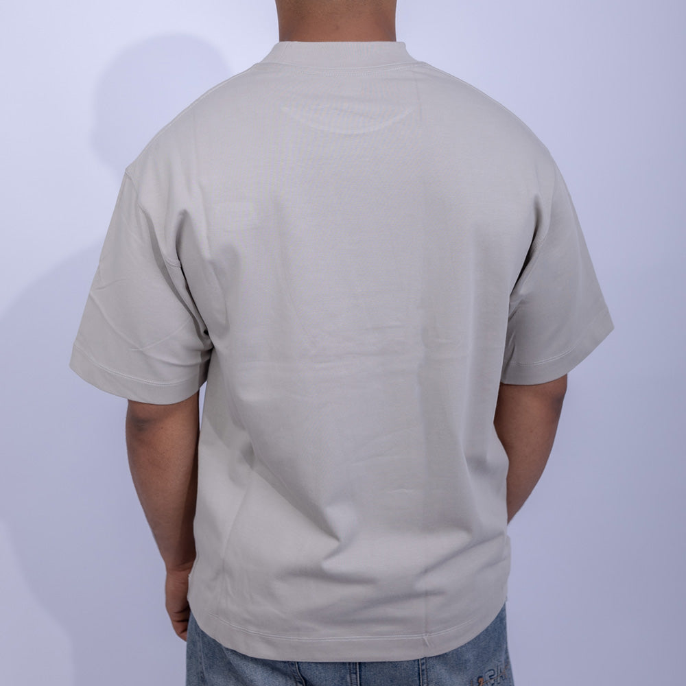 Oversized Cotton Embroidered T-Shirt for Men | Giovane Clothing