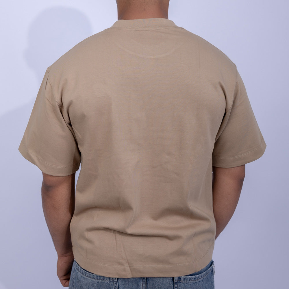 Oversized Cotton Embroidered T-Shirt for Men | Giovane Clothing