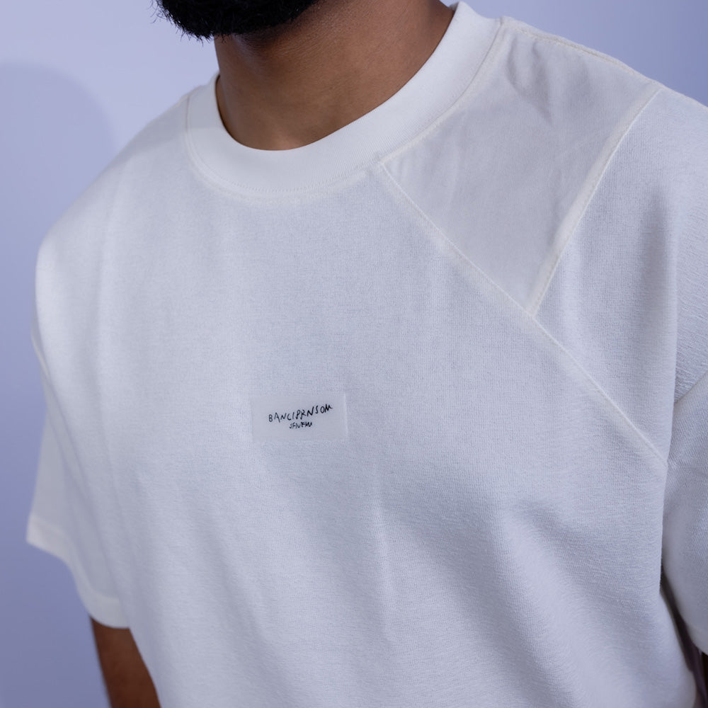 تيشيرت قطن بوكس فيت بباناليه كونتراست للرجال | Giovane Clothing