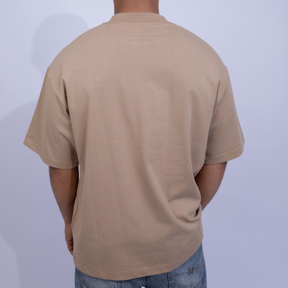 Oversized Cotton Graphic T-Shirt for Men
