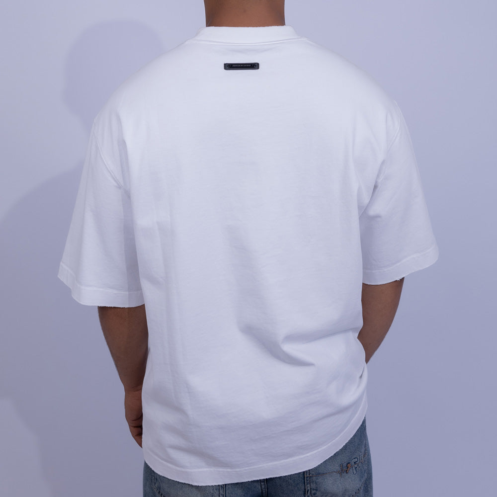 Oversized Cotton Graphic Print T-Shirt for Men | Giovane Clothing