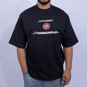 Oversized Cotton Graphic Print T-Shirt for Men | Giovane Clothing