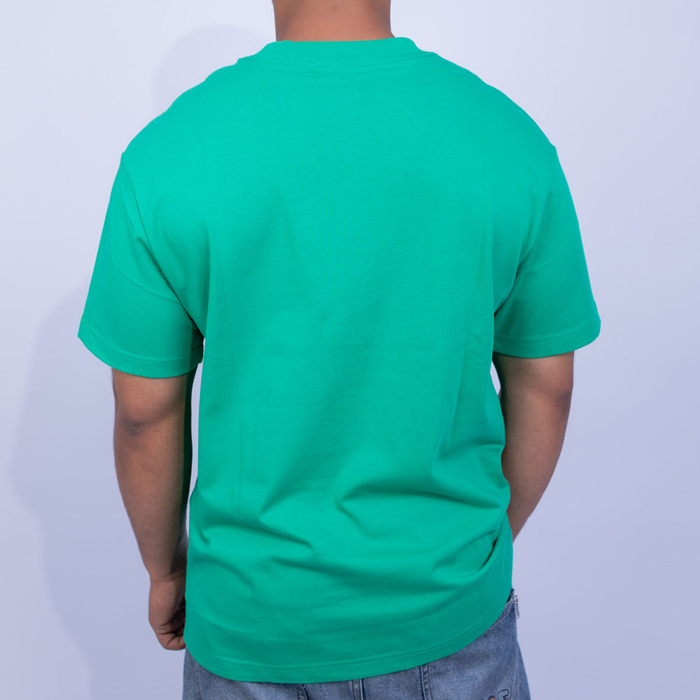 Oversized Cotton Graffiti Script Graphic T-Shirt for Men | Giovane Clothing