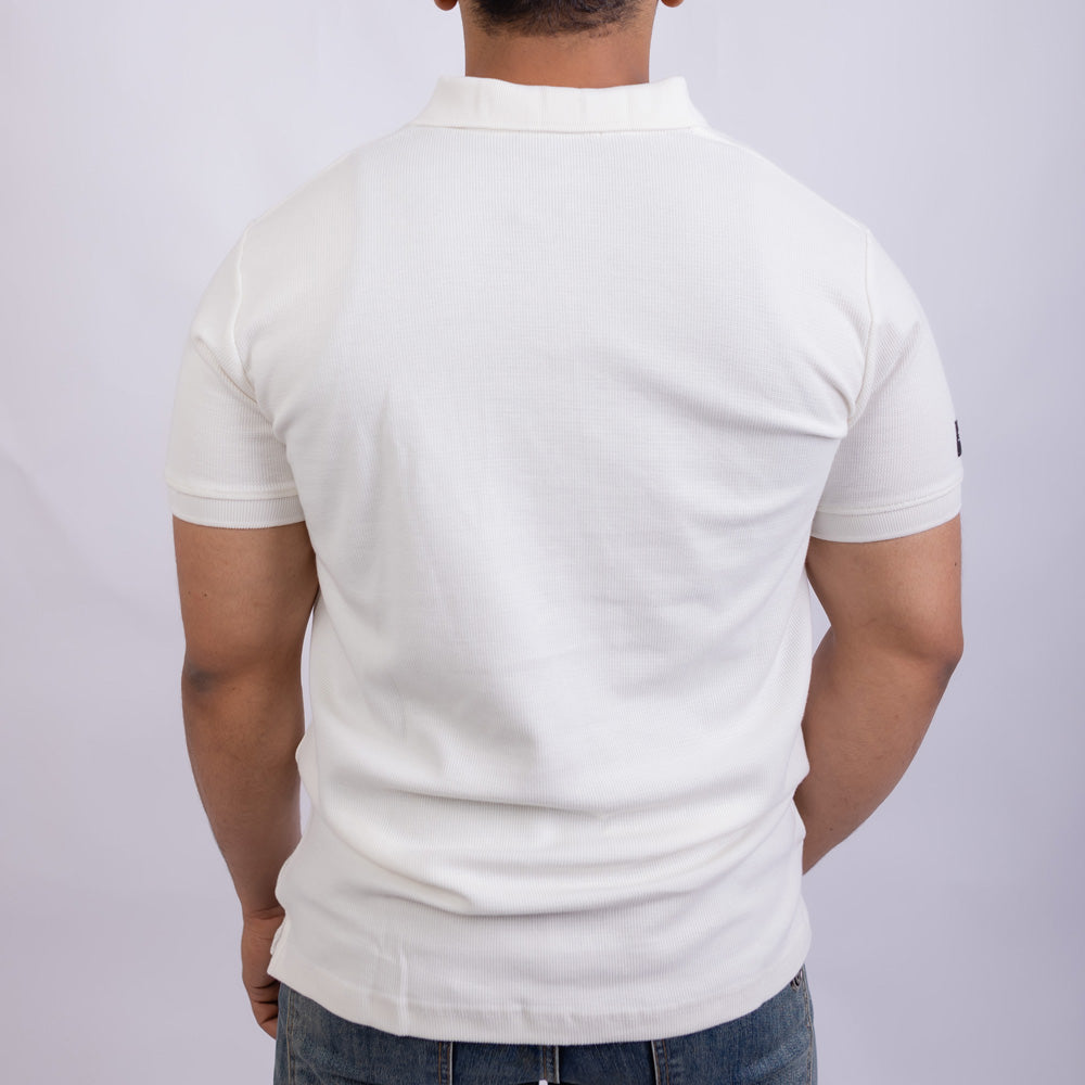 Slim Fit Men's Cotton Polo T-Shirt