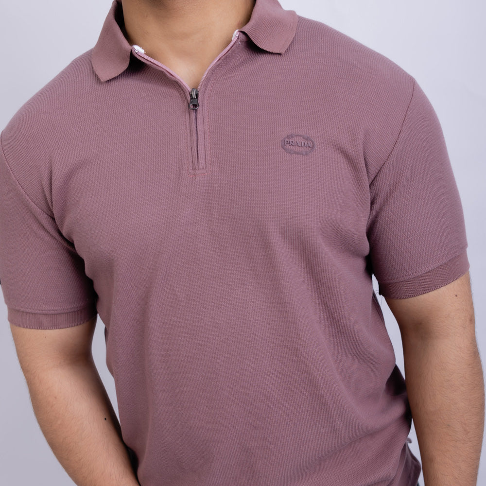 Slim Fit Men's Cotton Polo T-Shirt
