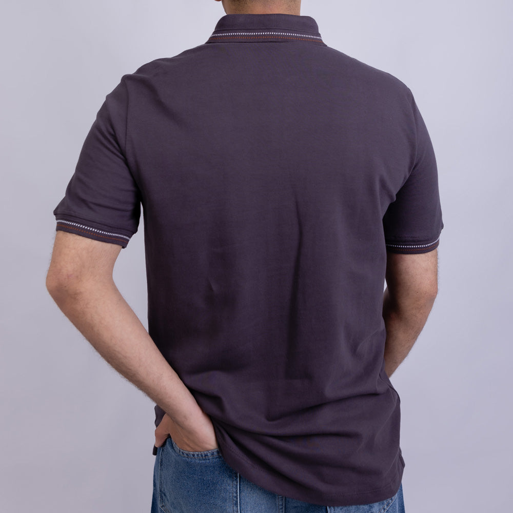 Regular Fit Men's Cotton Polo T-Shirt