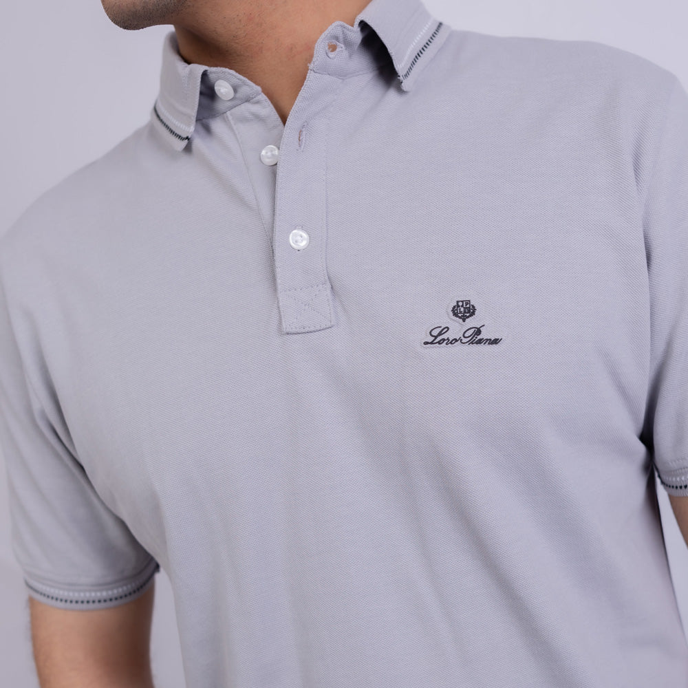 Regular Fit Men's Cotton Polo T-Shirt