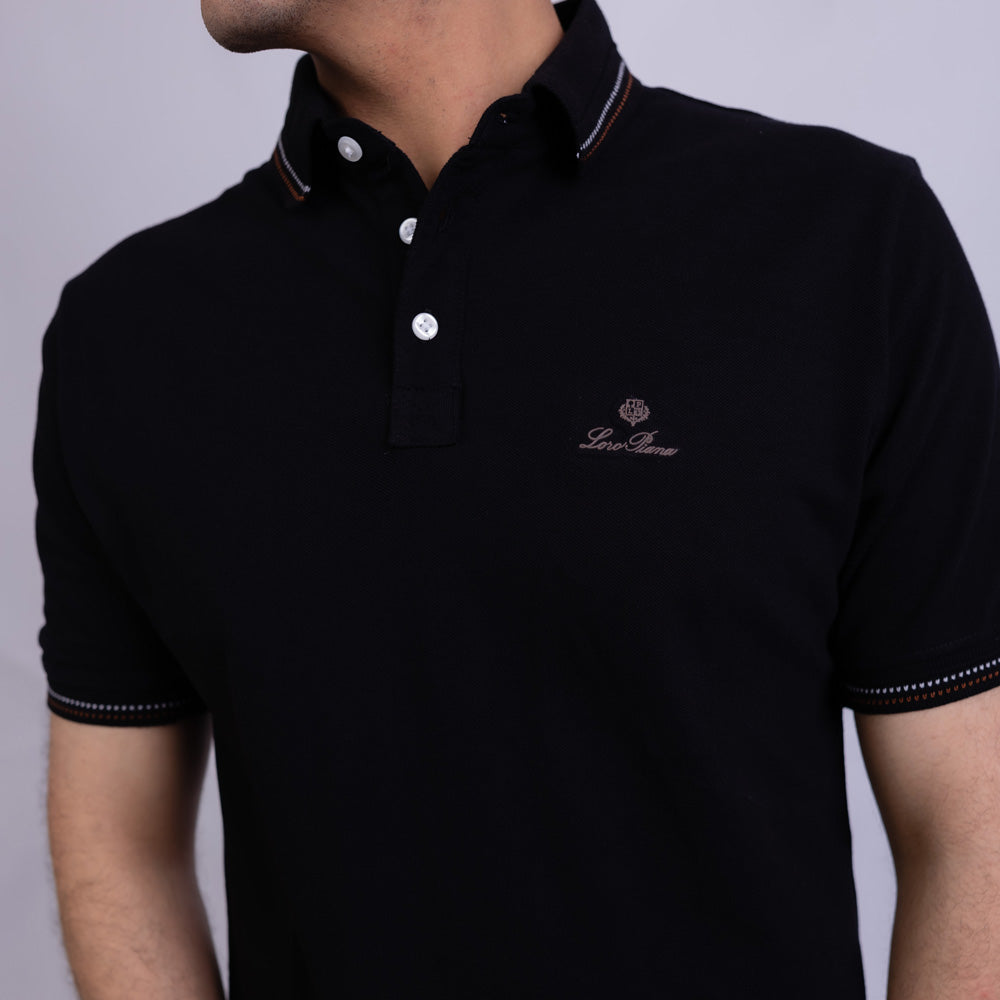 Regular Fit Men's Cotton Polo T-Shirt