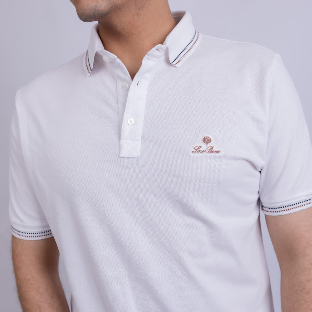 Regular Fit Men's Cotton Polo T-Shirt