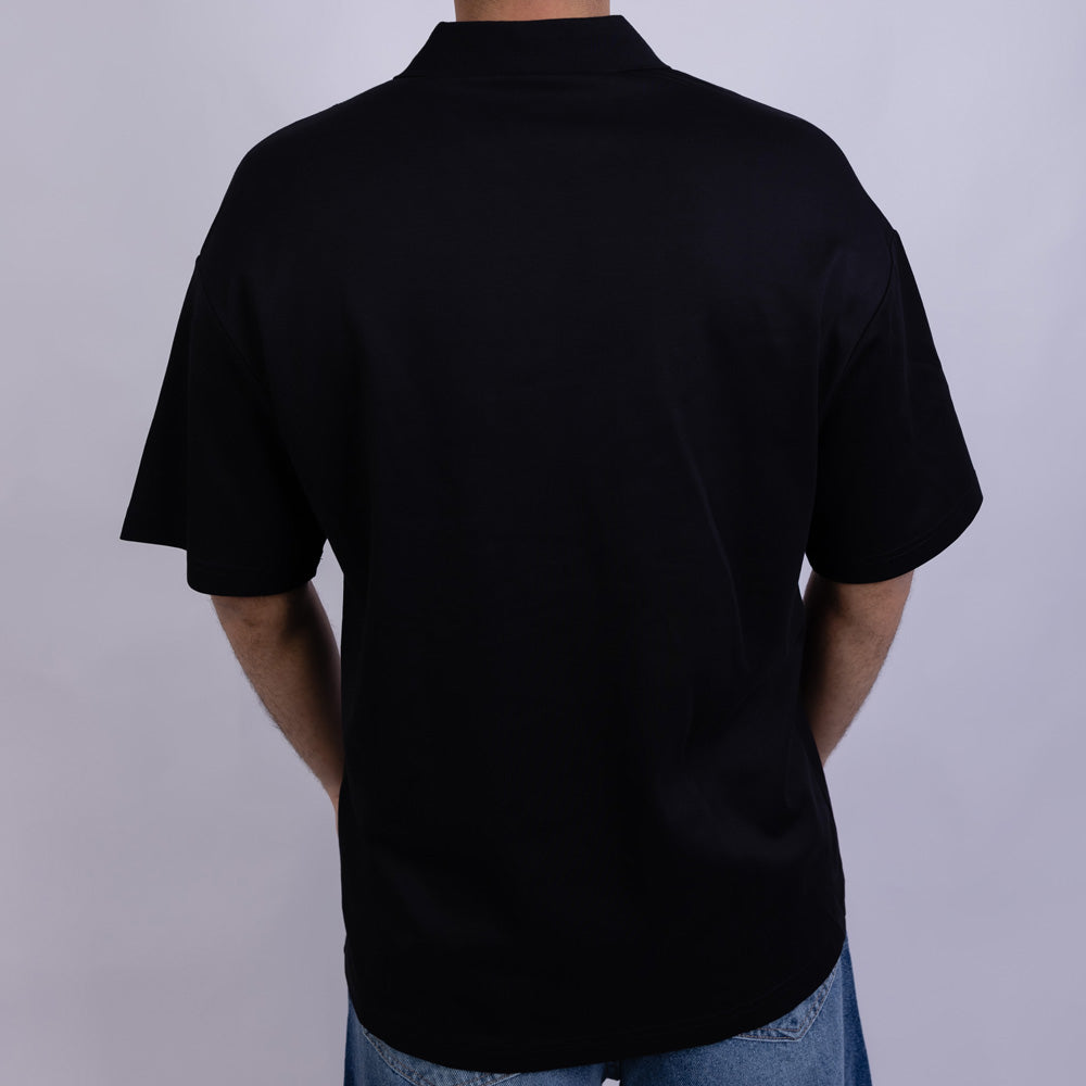 Relaxed Fit Men's Cotton Polo T-Shirt