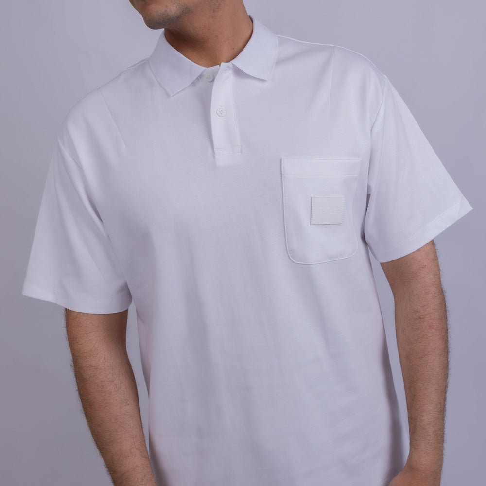 Relaxed Fit Men's Cotton Polo T-Shirt
