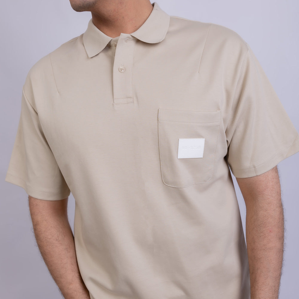 Relaxed Fit Men's Cotton Polo T-Shirt