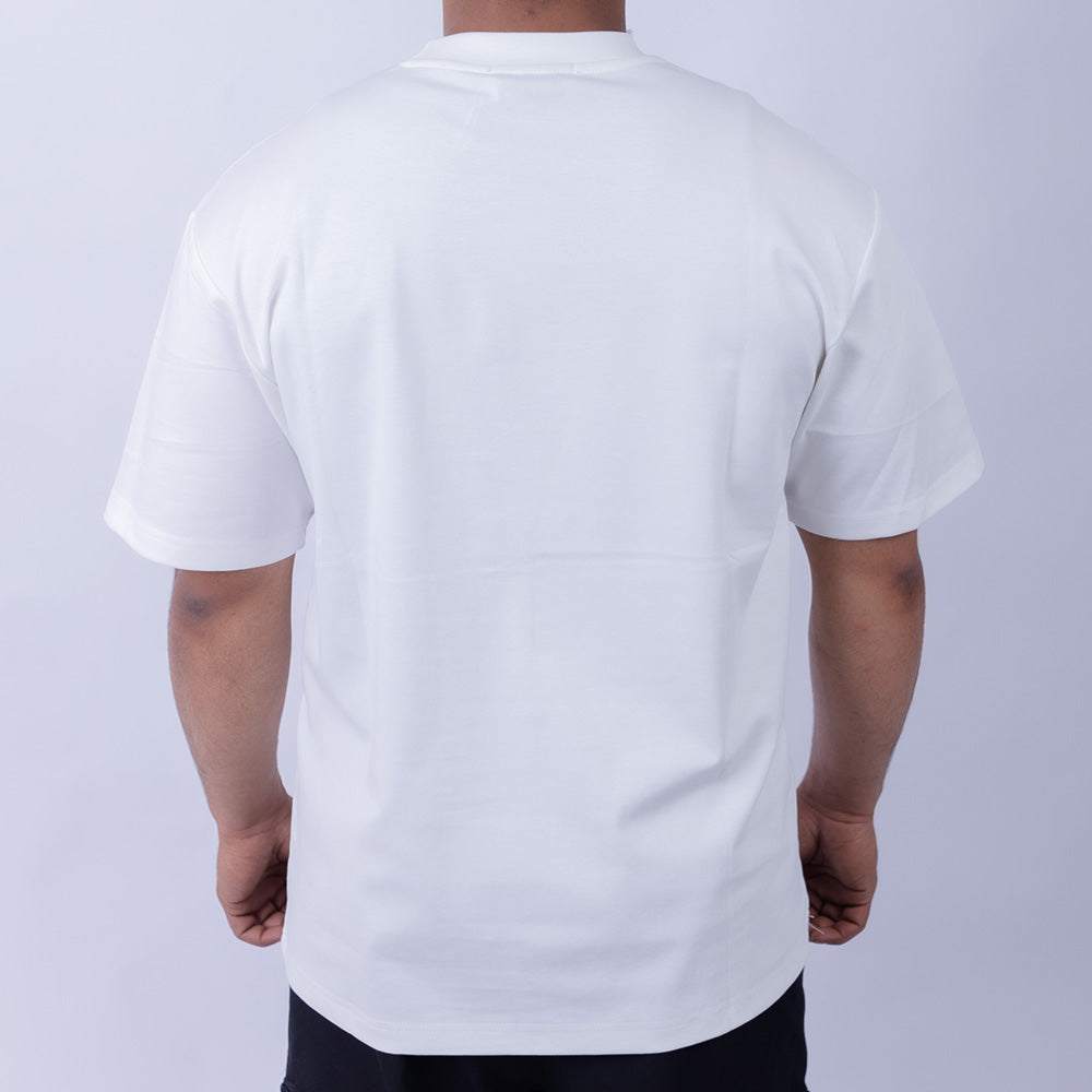 Giovane Relaxed Fit Men's Cotton Round Neck T-Shirt