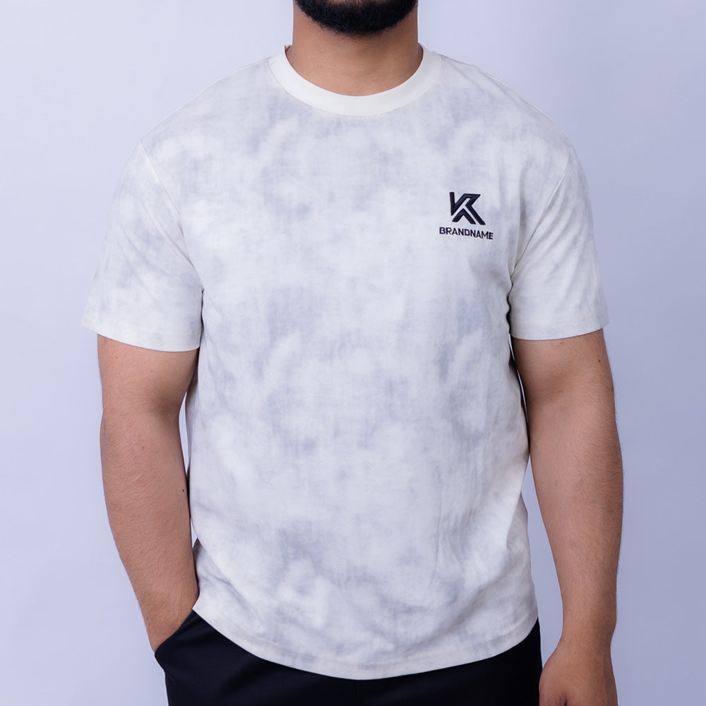 Giovane Relaxed Fit Men's Cotton Tie-Dye T-Shirt