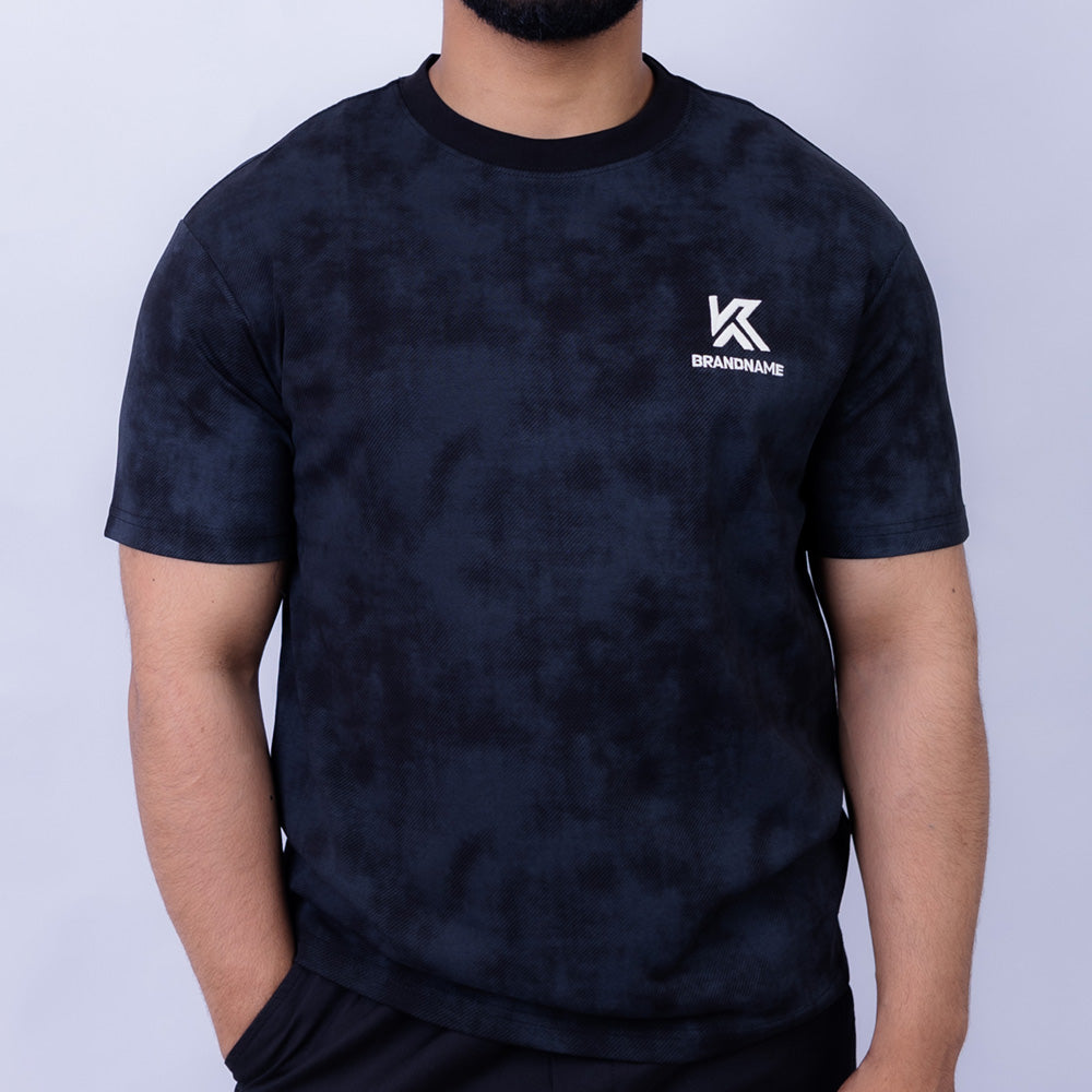 Giovane Relaxed Fit Men's Cotton Tie-Dye T-Shirt