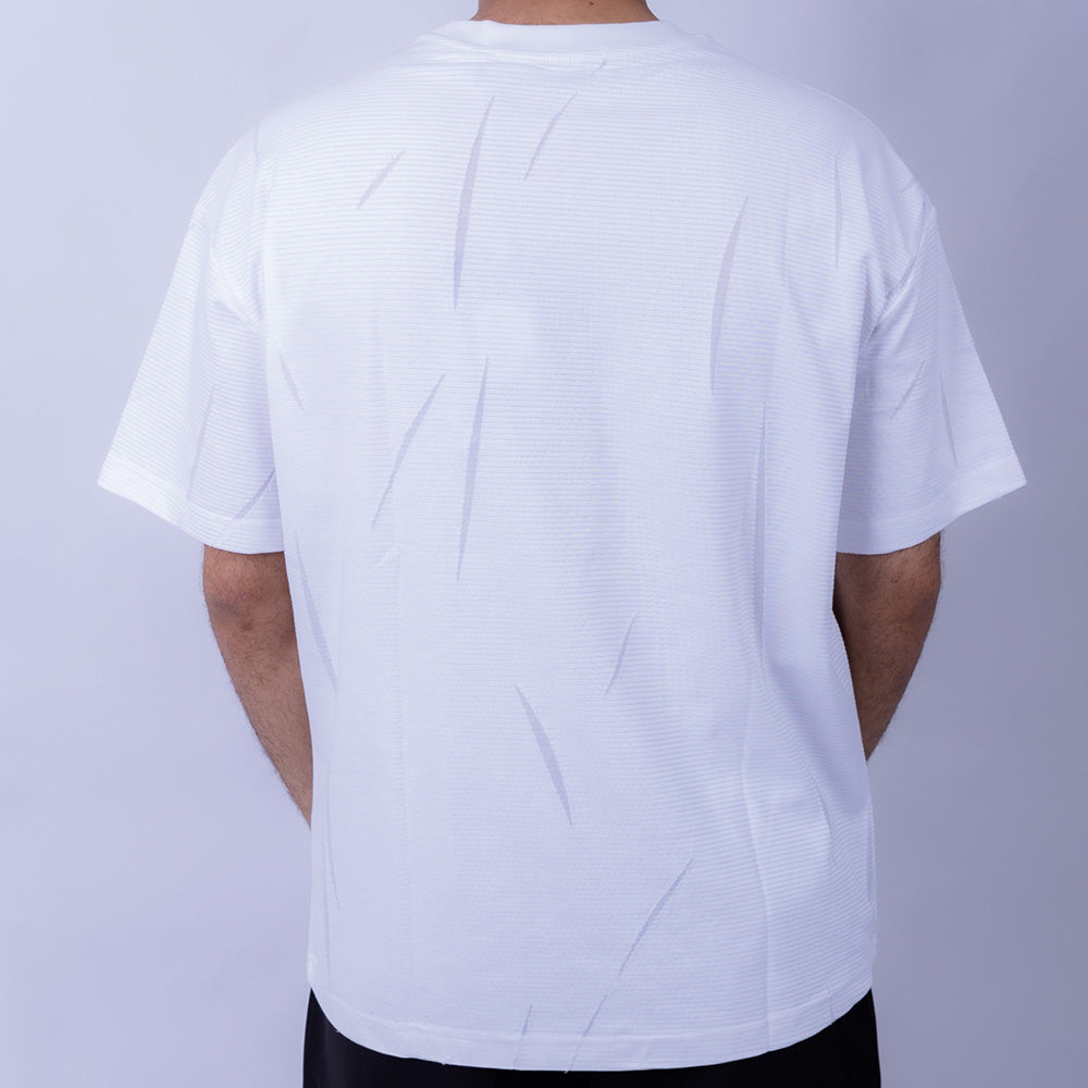 Relaxed Fit Men's Cotton Graphic Round Neck T-Shirt