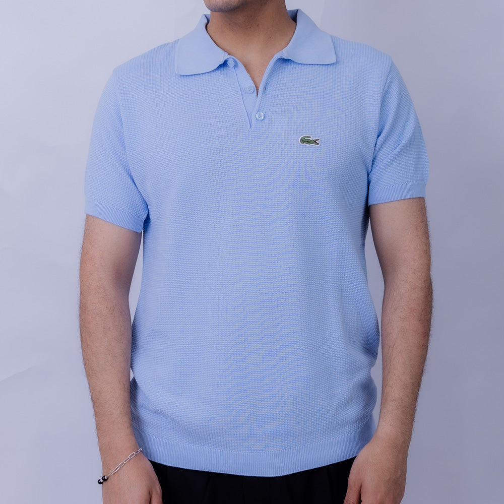 Polo T-Shirt Relaxed Fit Knit