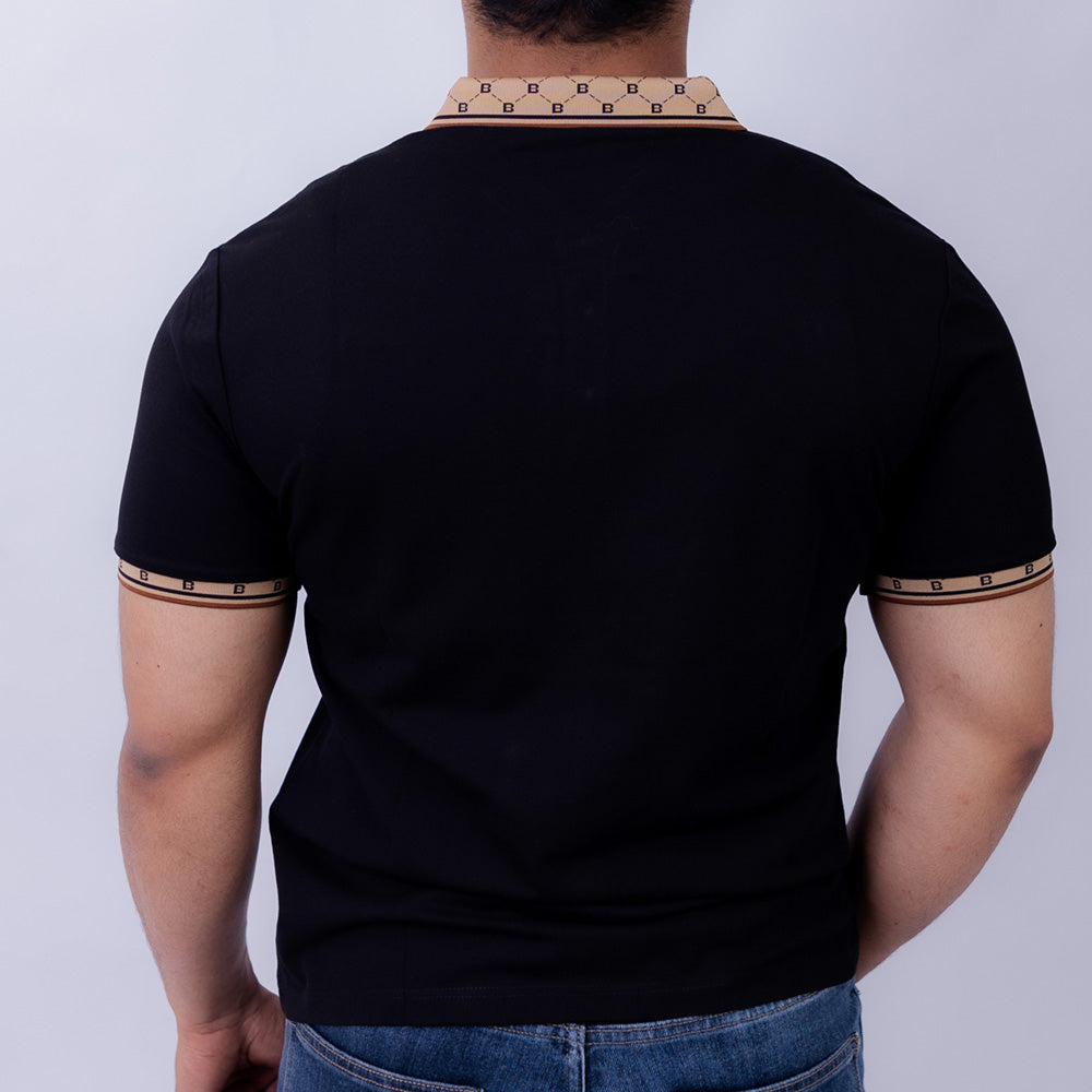 Giovane Slim Fit Men's Cotton Polo T-Shirt