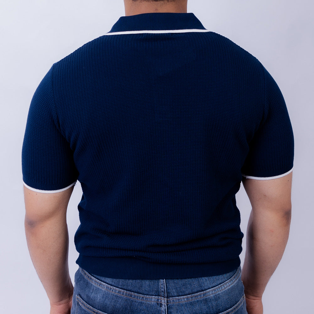 Polo T-Shirt Slim Fit Knit
