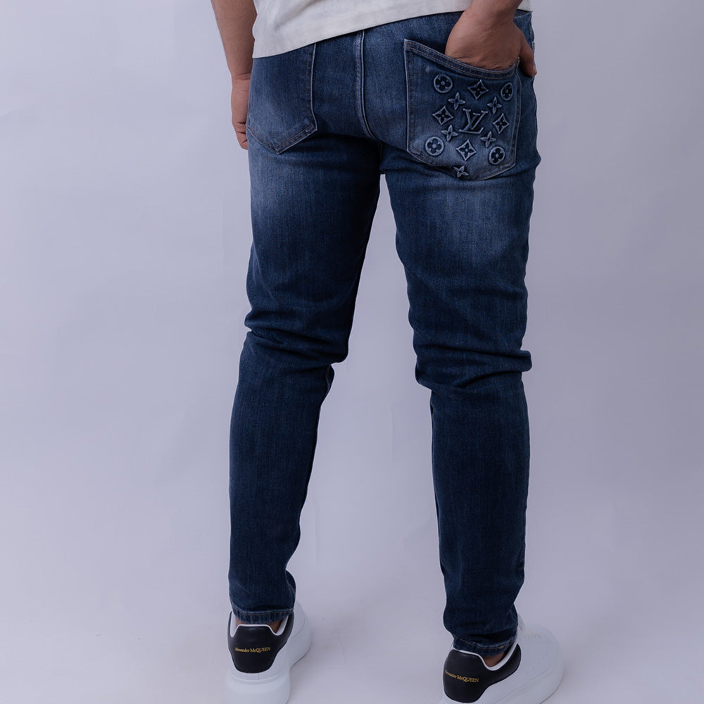 Regular Slim Fit Denim Jeans - RRMIX