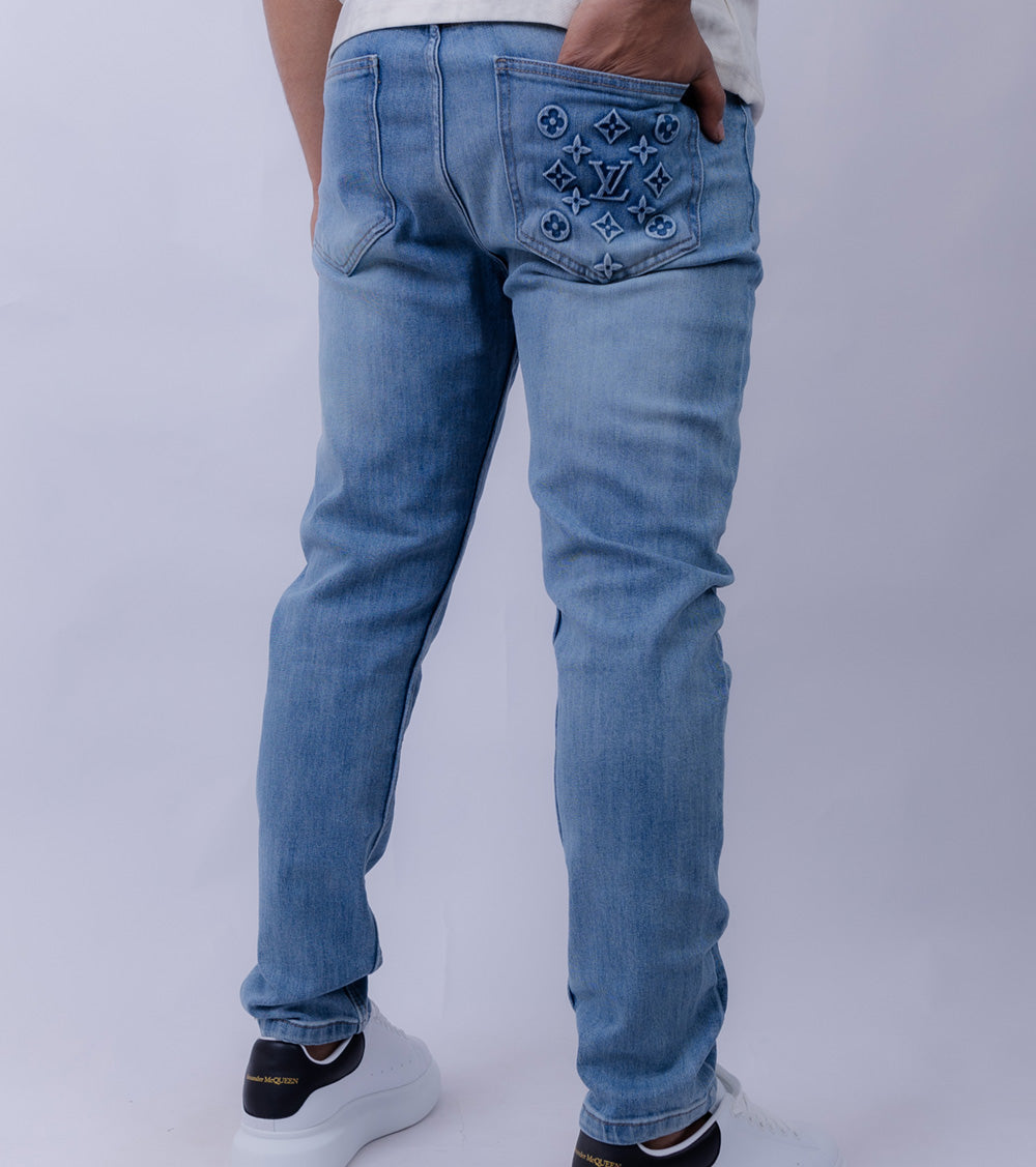 Regular Slim Fit Denim Jeans - RRMIX