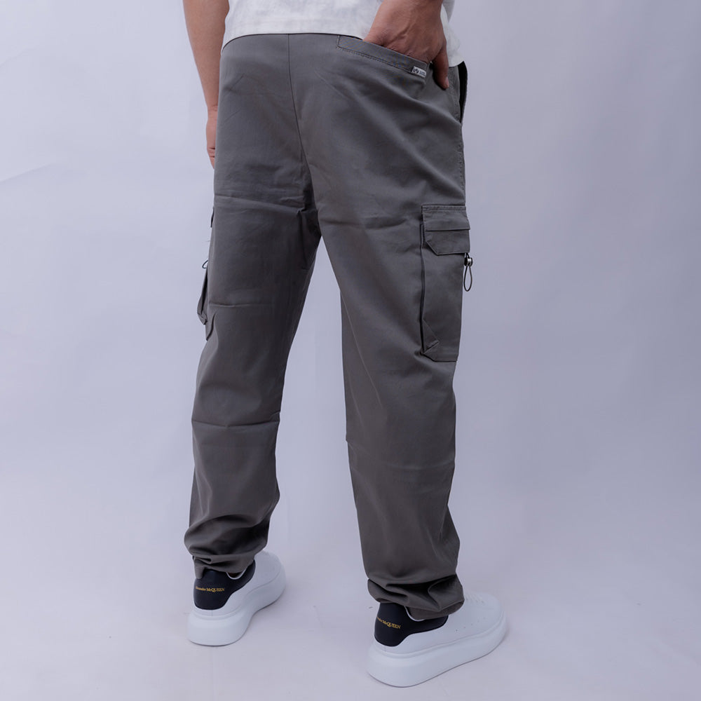 Utility Cargo Cotton Pants - HG