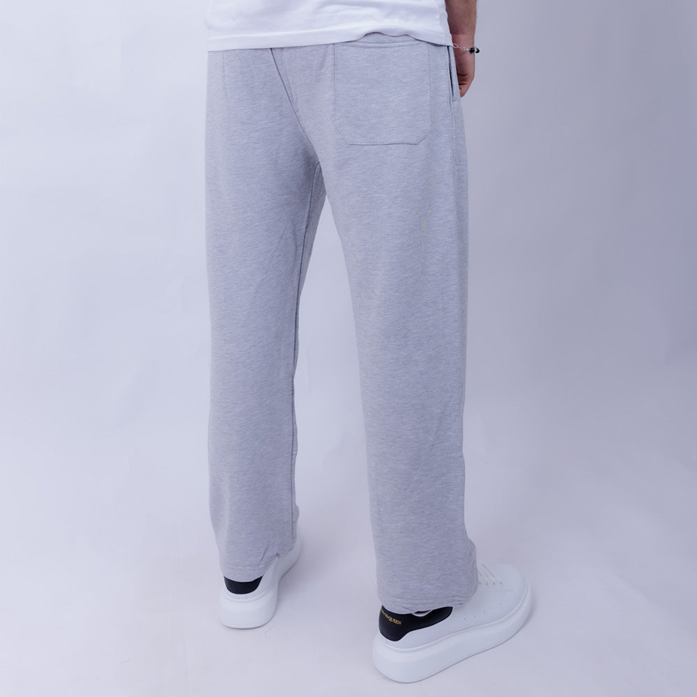 Wide Leg Relaxed Fleece Jogger Sweatpants - JOGGER