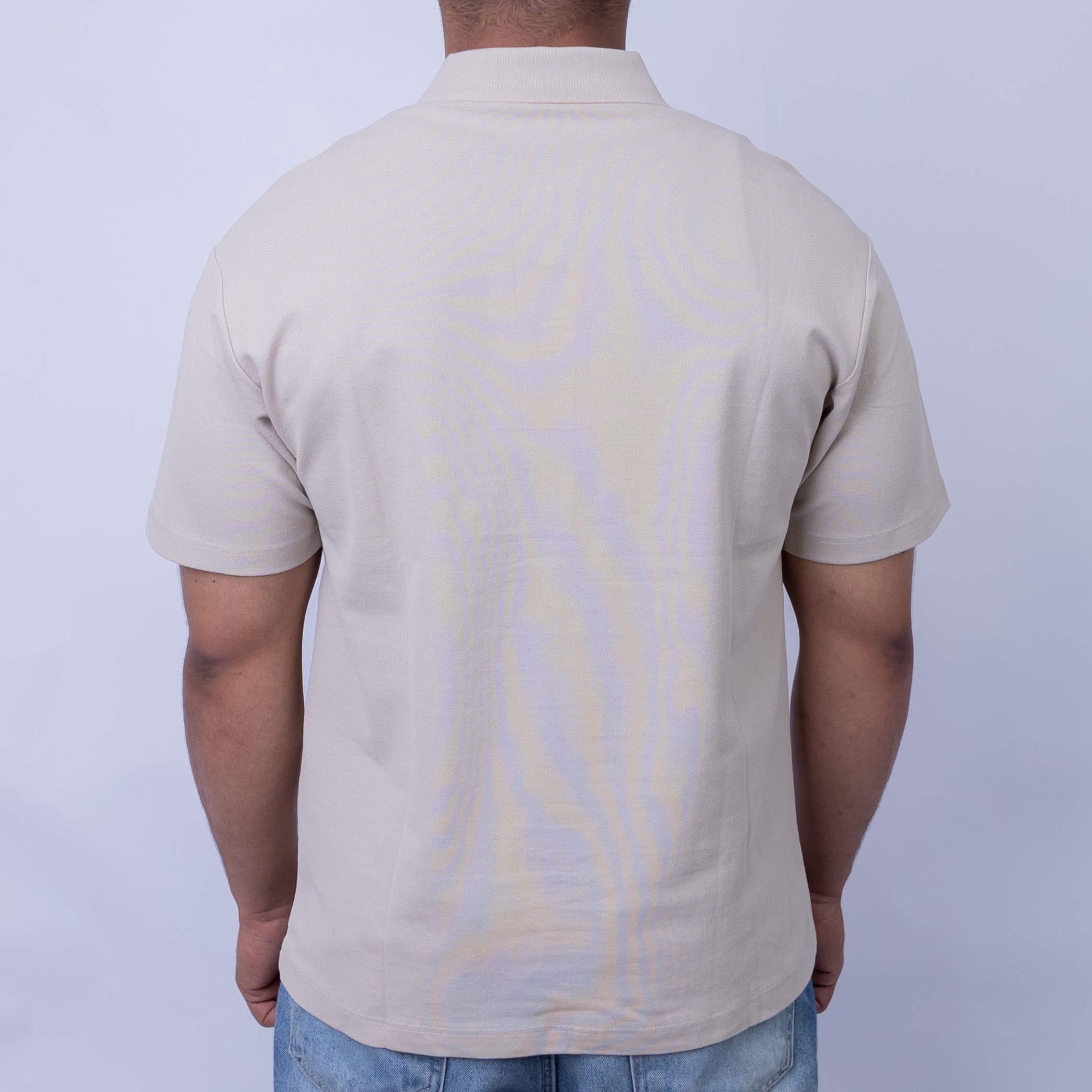 Relaxed Fit Men's Cotton Polo T-Shirt