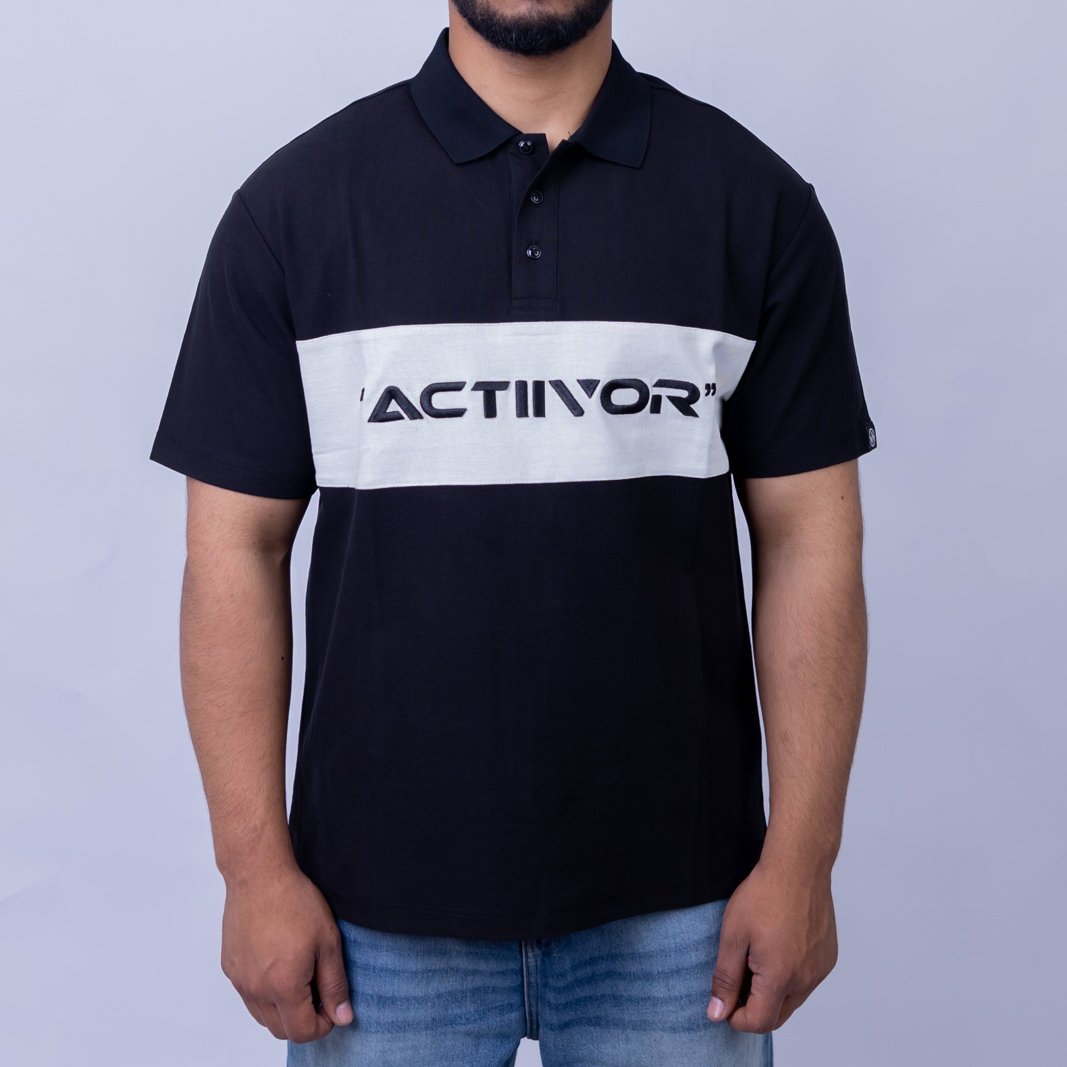 Relaxed Fit Men's Cotton Polo T-Shirt
