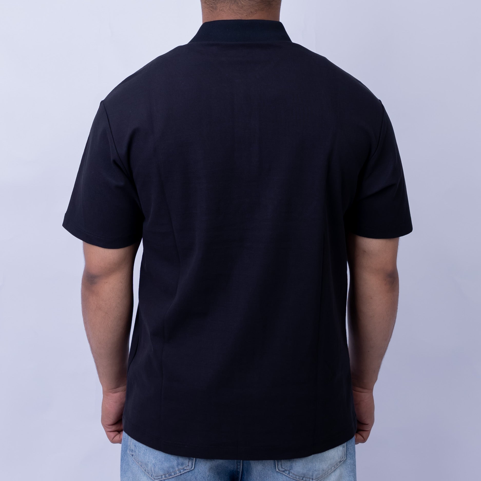 Relaxed Fit Men's Cotton Polo T-Shirt