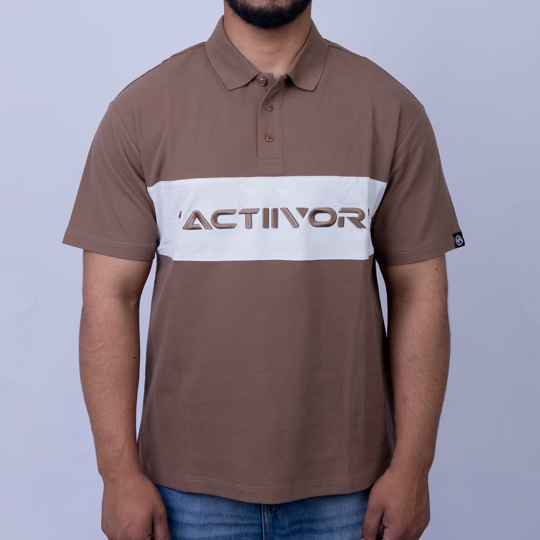 Relaxed Fit Men's Cotton Polo T-Shirt