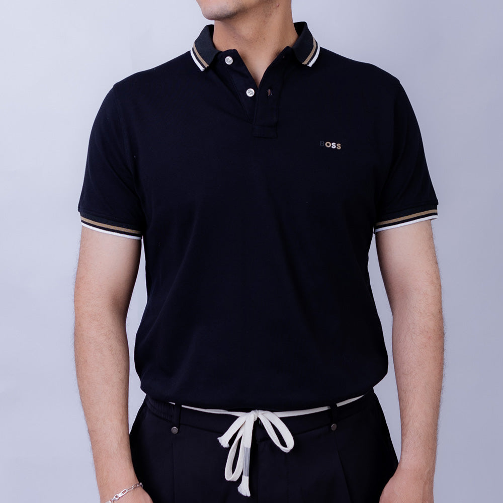 Polo T-Shirt Slim Fit Cotton