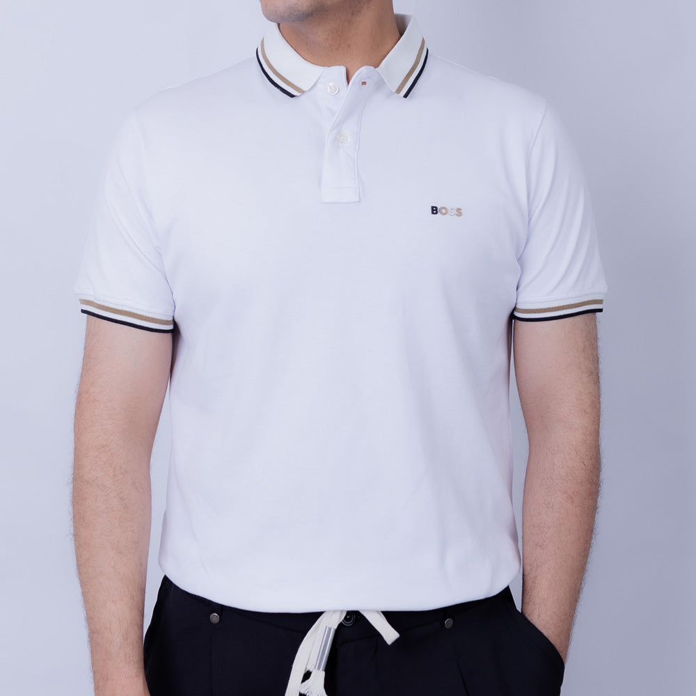 Polo T-Shirt Slim Fit Cotton