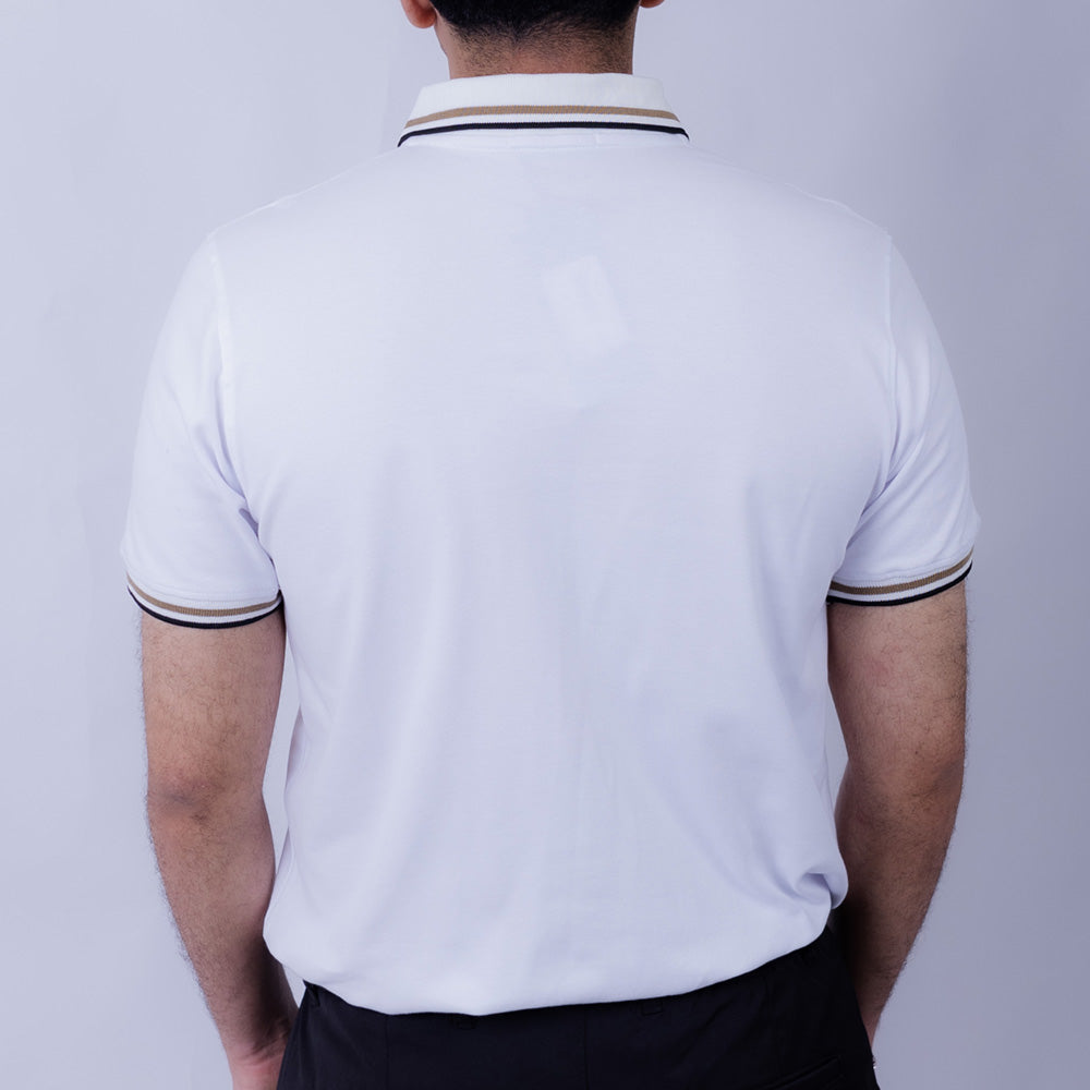 Polo T-Shirt Slim Fit Cotton
