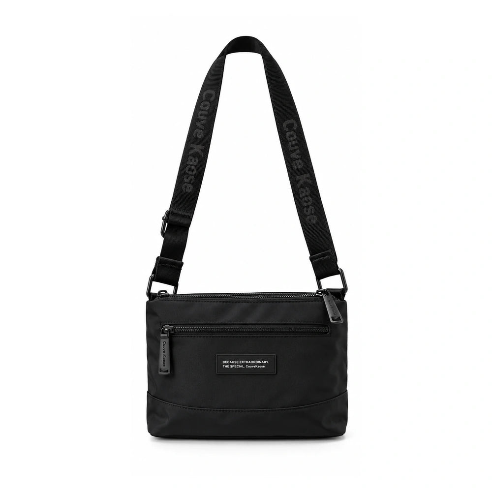 Casual Multi-Compartment Shoulder Bag for Men