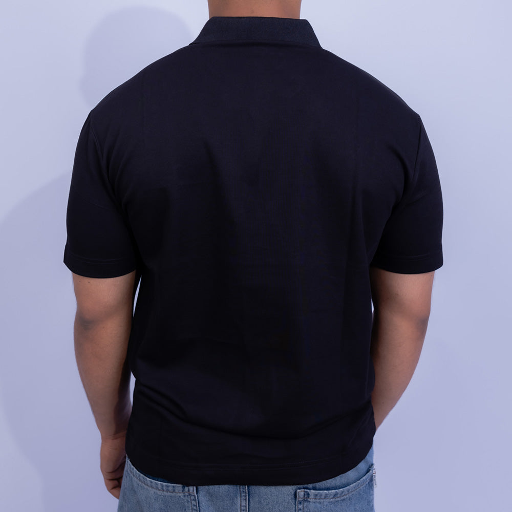 Fit Cotton Pique Polo Shirt 