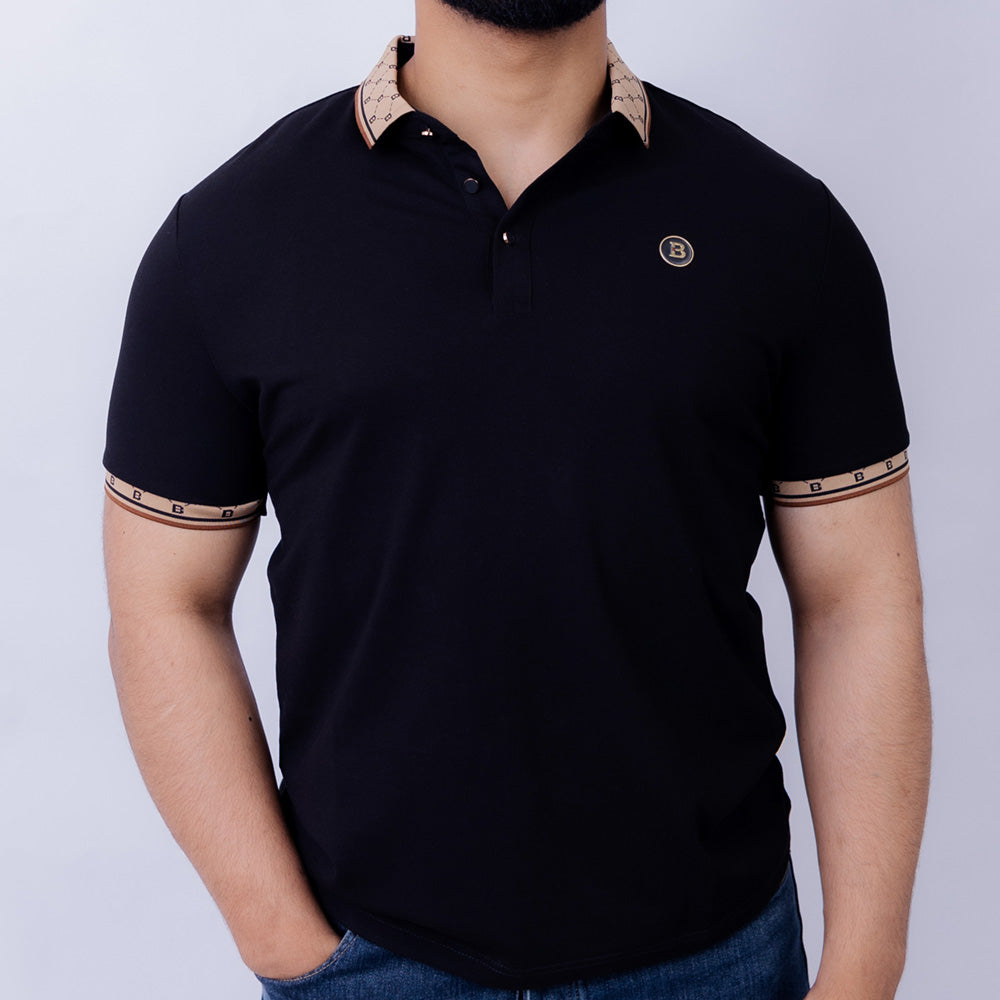 Giovane Slim Fit Men's Cotton Polo T-Shirt