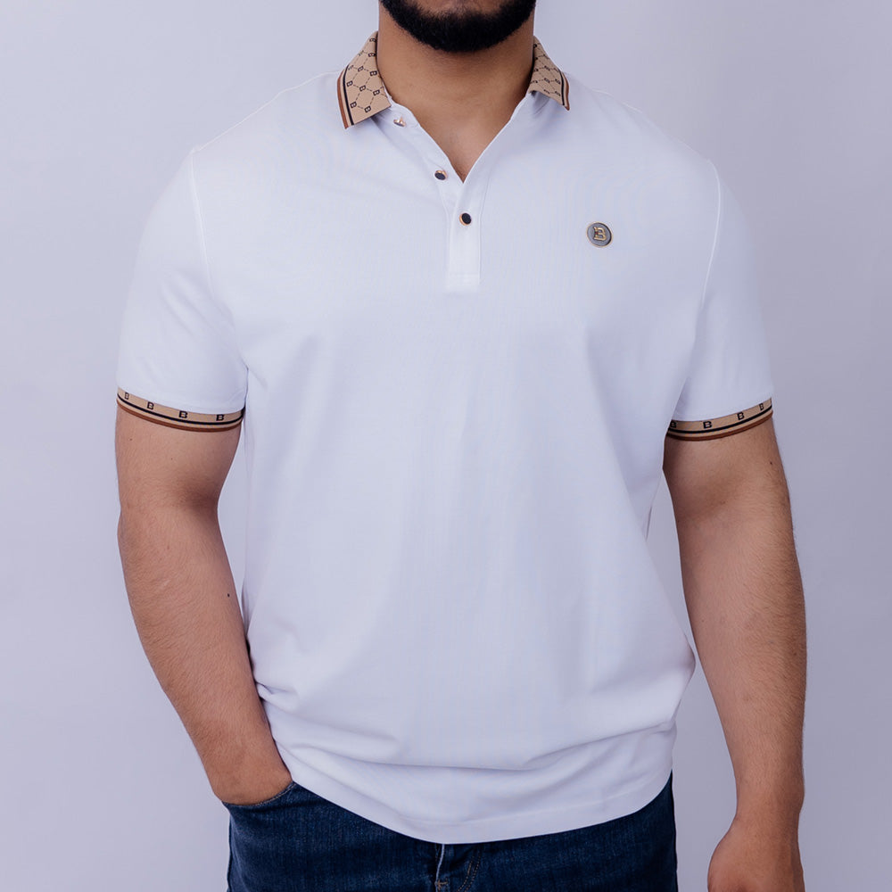 Giovane Slim Fit Men's Cotton Polo T-Shirt