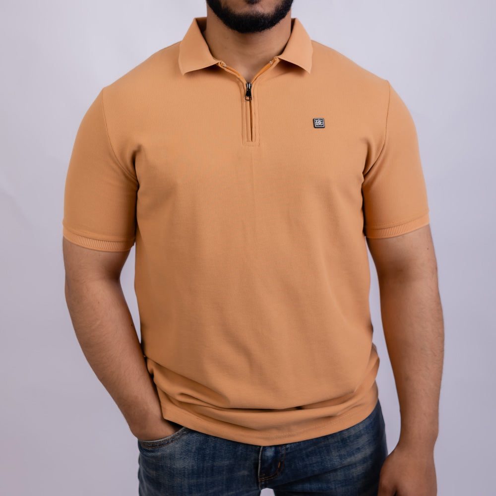 Regular Fit Men's Cotton Polo T-Shirt