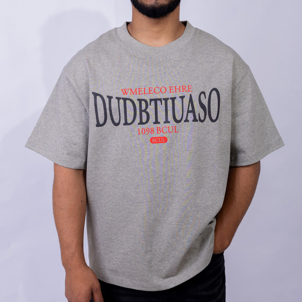 Oversized Graphic Cotton T-Shirt for Men