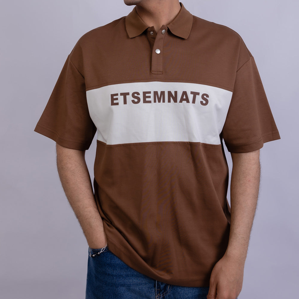 Relaxed Fit Men's Cotton Polo T-Shirt
