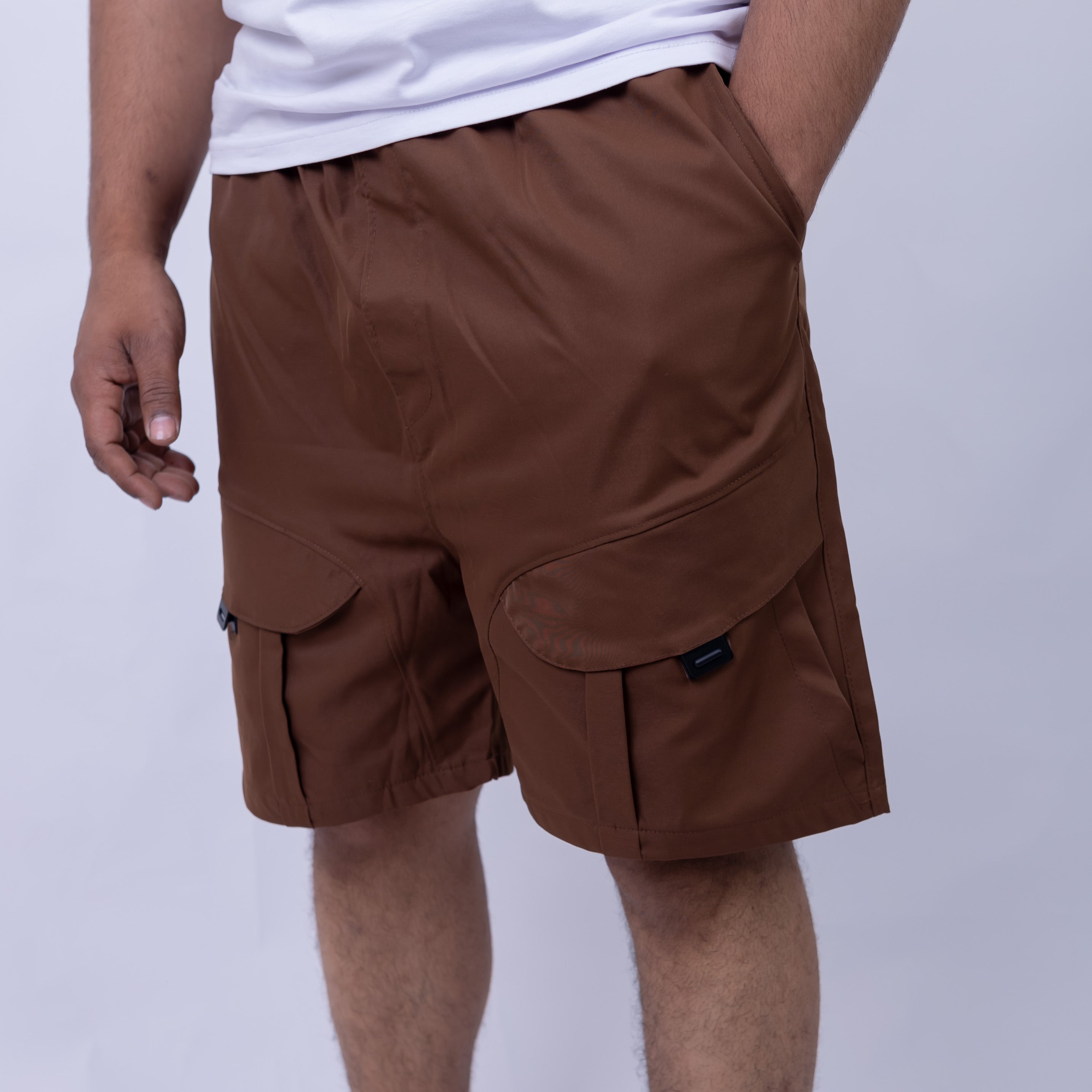 Relaxed Fit Cargo Shorts for Men