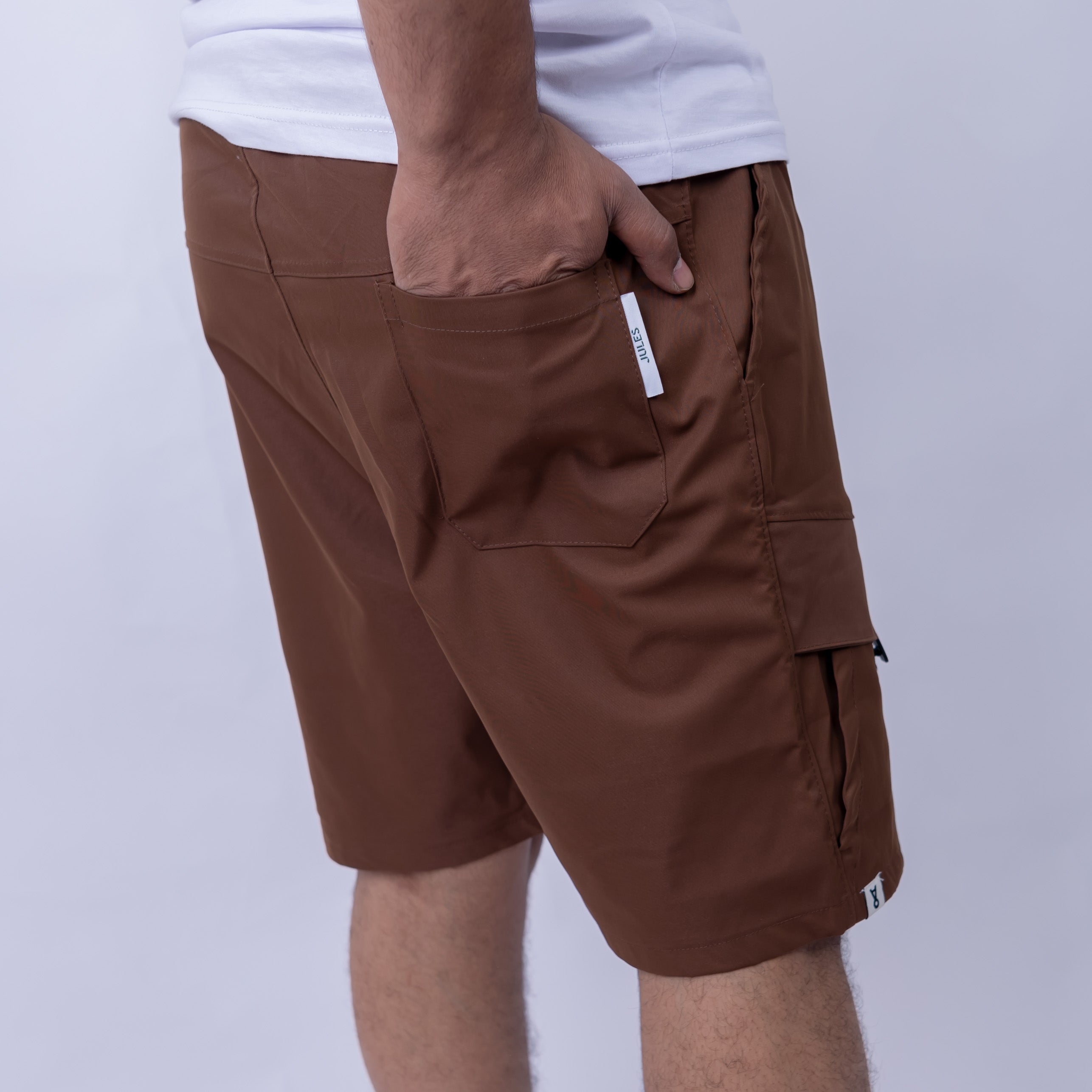 Relaxed Fit Cargo Shorts for Men