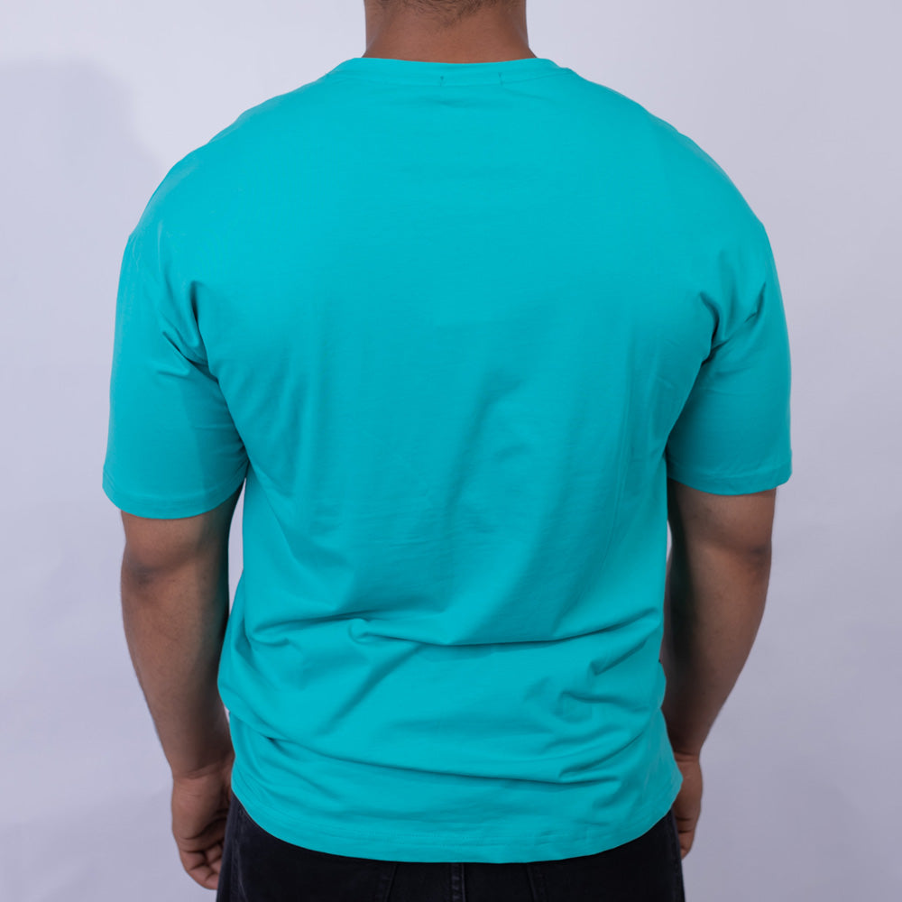Oversized Cotton Round Neck T-Shirt for Men | Giovane Clothing