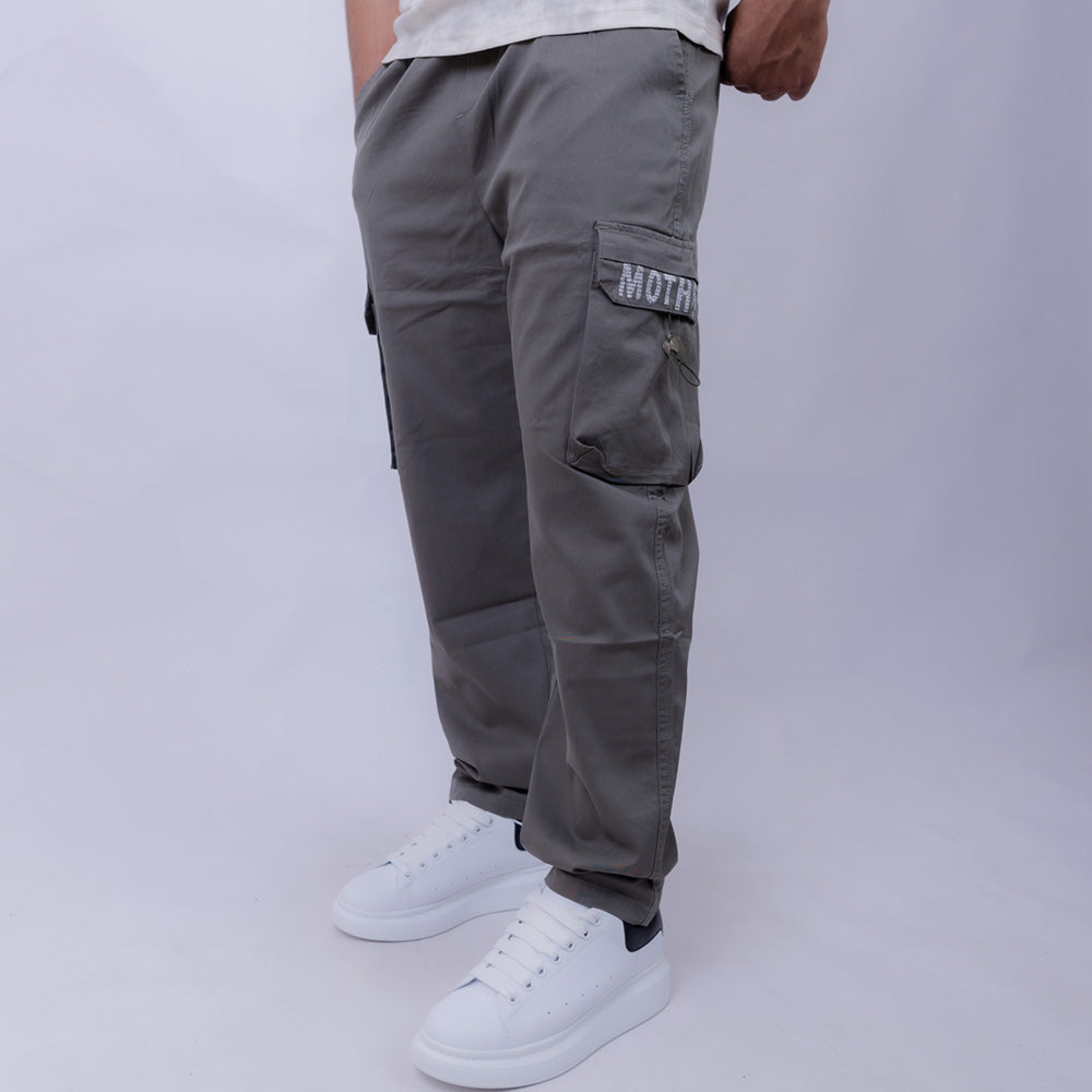 Utility Cargo Cotton Pants - HG