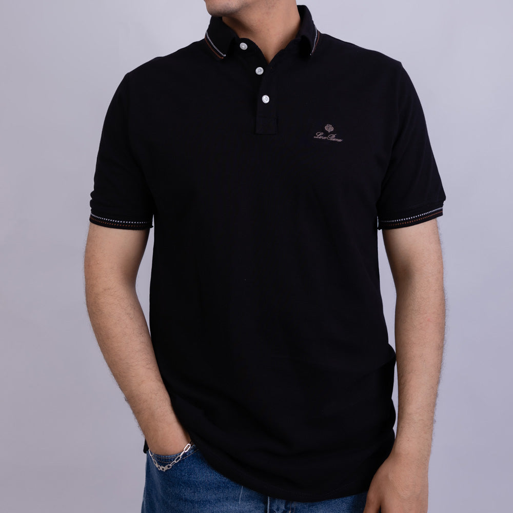 Regular Fit Men's Cotton Polo T-Shirt