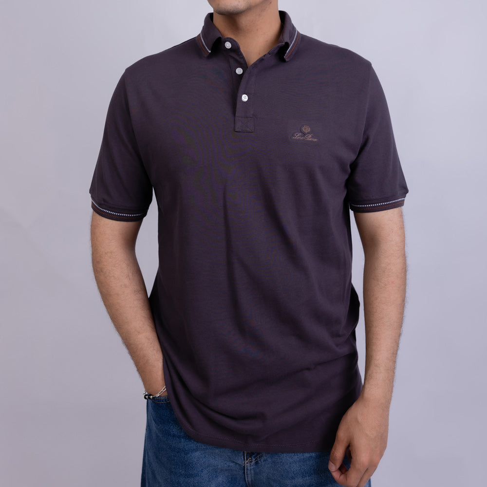 Regular Fit Men's Cotton Polo T-Shirt