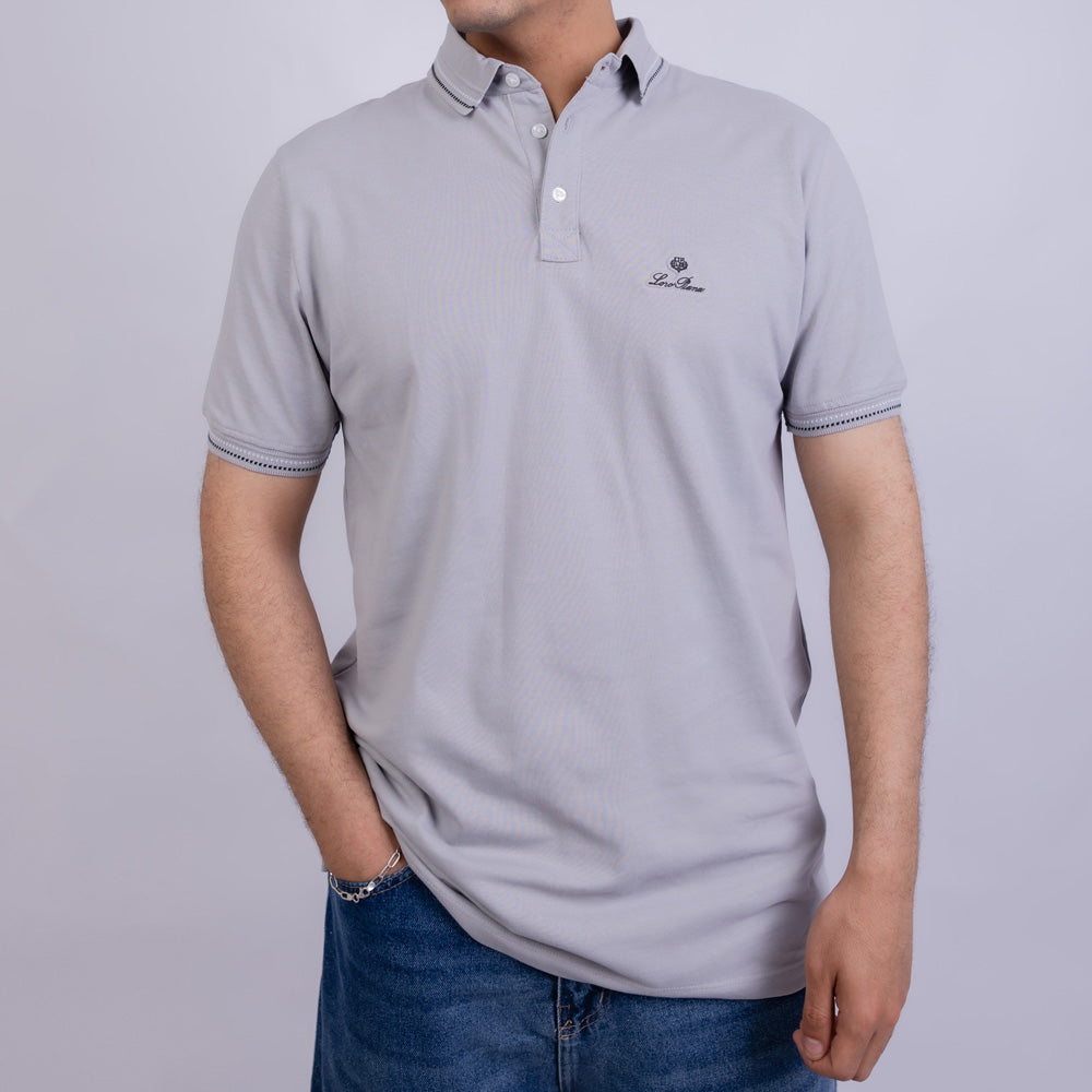 Regular Fit Men's Cotton Polo T-Shirt