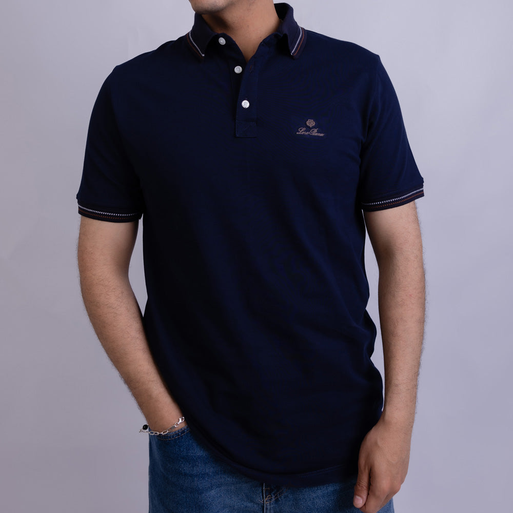 Regular Fit Men's Cotton Polo T-Shirt